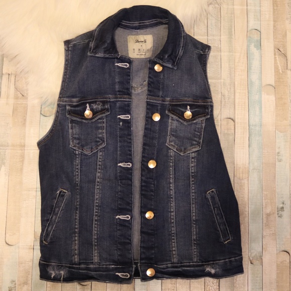 DENIM VEST - Picture 2 of 3